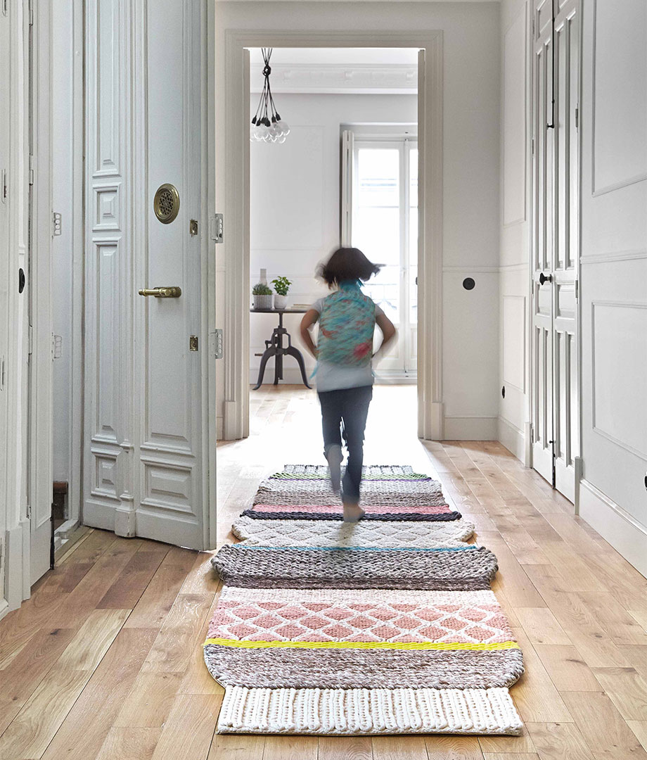 Teppich aus der Serie MANGAS ORIGINAL von Gan Rugs | POPO Textil