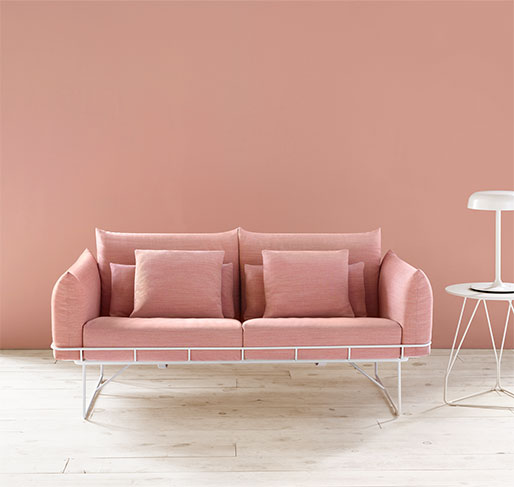 Sofa 'Wireframe' von US-Möbelhersteller Herman Miller bei POPO Bremen