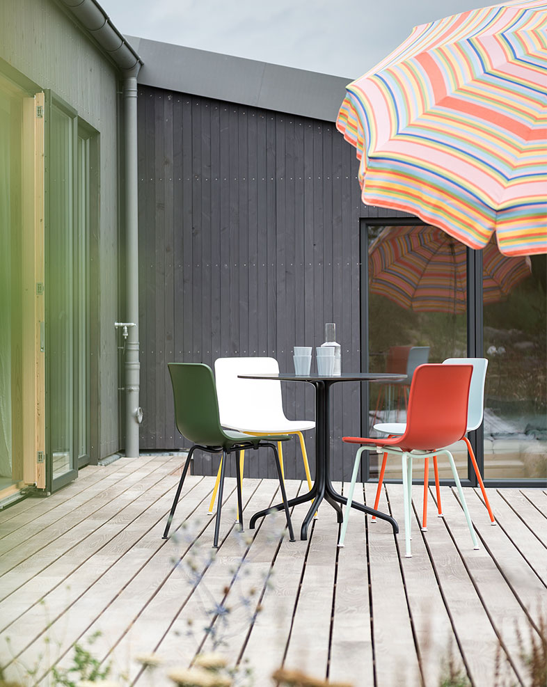 HAL Terrassenstühle im Ferienhaus Vielleichtnoch | POPO Referenz 