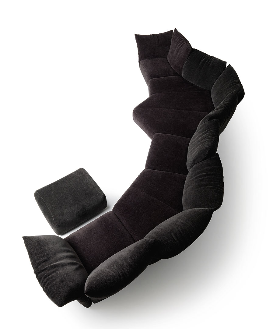 POPO Möbel Bremen - EDRA Sofa ‘Standard' mit intelligentem Kissen