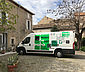 POPO Service Montage in Frankreich Anlieferung mit POPO Mobil