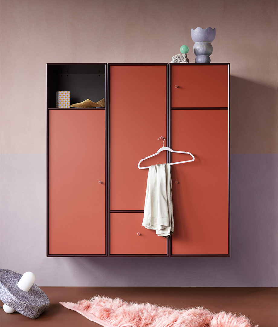 Garderobenschrank Montana Wardrobe in den Farben Balsamic und Hazelnut | POPO Möbel Bremen